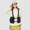Bolsa Colete com Design de Cor Contrastante e Estilo Único para Mulheres, Nova Mochila Casual para Esportes ao Ar Livre 2026