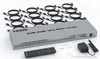 Divisor HDMI 4 Puertos 8 Puertos 16 Puertos 4K con Junta Superior Divisor de Pantalla 16 Entradas 1 Salida Ordenador Multi-Pantalla HD