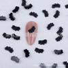 Arte de uñas nuevo ala de ángel tres dimensiones alas pequeñas Blanco Negro Diablo pequeño Ángel accesorios para uñas pegatinas