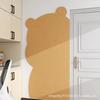 Tablero de mensajes decorativo de pared estilo Ins, pegatinas de pared de fieltro de oso lindo, fondo de foto, tablero de exhibición de pared, tablero de corcho de fieltro