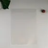 Pasta Tipo L Bolsa para Documento de Página Única A4 Transparente Lisa PP Pasta para Armazenamento de Provas de Estudante Pasta de Peça Única PP Atacado