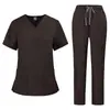 Comercio Exterior Belleza SPA Hospital de Mascotas Quirófano Dental Ropa para Lavarse las Manos Traje Dividido Multicolor Tallas Grandes para Hombres y Mujeres