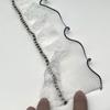 Ropa de encaje blanco francés de doble capa, escote, encaje de cortina estilo xiangfeng, cuello alto, accesorios decorativos, DIY
