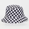 Chapéu de Pescador Masculino e Feminino com Estampa de Leopardo Nova Transfronteiriça Casual Chapéu de Sol Personalizado Proteção Solar Chapéu Balde Moda Combina com Tudo