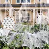 Aranha de Halloween algodão pequenas aranhas adereços truque paródia brinquedo simulação plástico aranha de pernas longas aranha de pernas finas