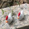 GALINHA A Musgo Micro Paisagem Ornamentos Produtos ZAKKA Decoração de Paisagismo Artesanato em Resina Ornamentos de Animais