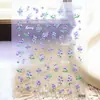 Adesivos para Nail Art Série Floral Frescor da Primavera 5D Florais em Relevo Adesivos Doces para Unhas Adesivos para Planner