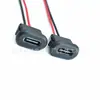 Conector hembra Tipo-C/LN-001-1 empotrado con cable, interfaz de entrada de carga para equipo detector portátil