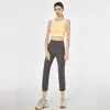 Pantalones acampanados suaves Hawata para mujer 2023 Primavera y Otoño Nuevos Pantalones de cintura alta pantalones casuales para mujer pantalones de otoño acampanados cortos