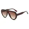 Gafas de Sol Unisex de Moda Europea y Americana Gafas de Sol Bicolor Venta al por Mayor Gafas de Aviador Piloto Protección UV