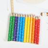 Pintura lápiz de color madera 12 colores 24 colores set de película color oro rosa pluma de ingeniería lápiz creativo venta al por mayor