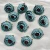 Flor de Ameixa Simulada Camadas de Tecido Cabeça de Rosa Artesanal Headdress Corsage Flores Decorativas Flores Artificiais Enfeites Atacado