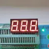 Suministro Directo de Fábrica Tubo Digital de 0.56 pulgadas 3 Dígitos Alto Brillo Ánodo Común Luz Roja Fila Única 6 Pines Tubo Digital 5631br