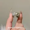Anillo de Margarita de Artesanía Europea y Americana de Alta Resistencia, Nicho de Lujo Ligero, Diseño Exquisito, Sensación de Alta Gama, Personalidad Única, Anillo Creativo y Versátil