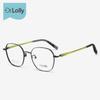 Armazón de Lentes para Niños Ultraligero DR.LOLLY Cuadrado Armazón Negro Titanio Puro Armazón de Lentes para Niños Luz Azul Danyang Gafas