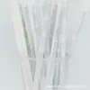 Canudos de Papel Descartáveis, Copos com Canudo Coloridos Mistos, Canudos para Beber de Bar Embalados Individualmente, 100 Peças, Tubos Retos 6*197