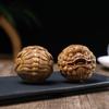 Bola de Salud de Madera Maciza de Sándalo Verde para Ancianos, Balón de Mano para Fitness, Madera Maciza, Tallado de Pixiu, Masaje de Acupuntura, Bola de Madera, Relajación y Juego