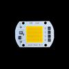 Lámpara de proyección de foco LED blanco cálido integrado de 50 W sin accionamiento CA 220 V, lámpara de chip para bombilla de carretera, placa de 20-200 W