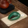 Cucharas y bandejas de té de cerámica de las dinastías Tang y Song, Accesorios para juegos de té Kung Fu, Recogedores de té, Cucharitas de té, Palas de té, Componentes del juego de té Kung Fu para la ceremonia del té