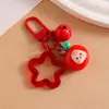 Llavero Colgante de Niña Linda de Dibujos Animados Caja Ciega de Transmisión en Vivo Douyin Regalo Set de Auriculares Colgante de Resina Joyería