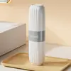 Taza de Lavado para Viaje, Taza Portátil para Enjuague Bucal, Soporte para Cepillo de Dientes, Set de Tazas para Cepillo de Dientes, Caja de Almacenamiento para Cepillo de Dientes y Taza, Taza para Cepillarse