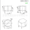 Funda con Base de Anillo Magnético Base Transformadora Base de Fuente de Alimentación de Alta Frecuencia Carcasa Yt-016