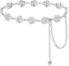 Joyería transfronteriza europea y americana, cadena de cintura hueca floral vintage para mujer, cadena corporal para chicas sexys, accesorio de cadena para vestidos y cintura