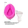 BK1079 3D buquê molde de silicone aromaterapia molde vela de gesso