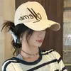 Nuevo Modelo 2026 Gorra para Mujer de Gran Circunferencia de Cabeza, Gorra de Béisbol Bordada con Letras y Ala Ancha, Adelgazante, Versátil y de Moda Gorra tipo Pato para Hombre