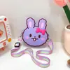 Venda Direta de Fábrica Porta-moedas de Coelho Infantil Saco de Bolhas de Silicone Squishy Bolsa Transversal de Coelho Fofa para Meninas