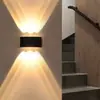 Luz de Fundo LED para KTV Externo Quadrada e Redonda Simples Parede Externa de Villa Corredor de Pátio Luz de Parede RGB Sete Cores