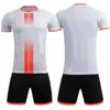 Uniformes de Fútbol al por Mayor para Niños/Adultos, Uniformes de Equipo de Entrenamiento de Competición, Ropa Deportiva, Playeras de Verano de Manga Corta con Estampado