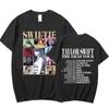 Camiseta Gráfica Taylor the Eras Tour 2023 World Tour Masculina Feminina