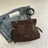 Bolso Cruzado Diseño de Nicho Bolso Debajo del Brazo de Moda Versátil Cadena Cordón Bolso Tote Bolso de Hombro Chic Bolso de Mano para el Trabajo