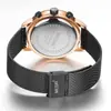 Nuevo en stock Megir cronógrafo multifuncional para hombre impermeable banda de acero deportivo reloj de cuarzo 2157
