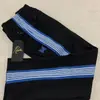 Calça borboleta de agulha, corte solto estilo japonês, calça reta bordada com borboleta, calça esportiva, calça pantalona fluida, calça longa moderna