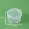 Película para tarjetas caja cuadrada caja rectangular de plástico transparente cuentas de arroz hilo dental caja de embalaje para productos pequeños material caja de almacenamiento para pulseras