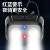 Luces para Ciclismo Nocturno, Faros de Advertencia Rojos y Azules para Bicicleta de Montaña y Carretera, Accesorios para Equipamiento de Ciclismo al por Mayor