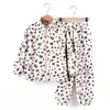Conjunto de forro polar doble cara para niños 2026, nuevo estilo otoño/invierno, ropa de estar y exterior con forro de forro polar para niñas, cárdigan con cremallera y pantalones largos, conjunto de dos piezas