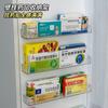 Rack de armazenamento transparente de grande capacidade Guarda-roupa doméstico Classificação de medicamentos Caixa Medicamento não perfurado Caixa Armazenamento de medicamentos Porta de armário multicamadas