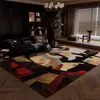 Tapete luxuoso e de alta qualidade para sala de estar, novo modelo 2026, tapete para sofá e mesa de centro, tapete de cabeceira para quarto, tapete de piso de grande área com cobertura total