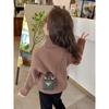 [En stock suéter de cuello alto para niñas otoño e invierno nueva ropa para niños con suéter de invierno para bebé tejido para niños