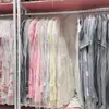 Bolsa Encriptada para Vestido de Novia, Funda para Vestido Cheongsam, Funda a Prueba de Polvo para Vestidos Largos, Bolsa para Abrigo de Niños, Malla Transparente para Uso en Estudio Fotográfico