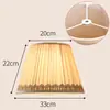 Pantalla de Lámpara de Mesa Cubierta Anti-Deslumbramiento Dormitorio Mesita de Noche Soporte Pantalla de Lámpara de Pie Pantalla de Lámpara de Tela Grande Accesorios para Lámparas