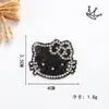 Adesivos de Tecido de Animal com Strass de Desenho Animado, Adesivos Quentes, Decorações da Moda para Sapatos e Chapéus, Acessórios Artesanais DIY, Adesivos de Patch