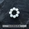 Joyería Jingde, 11 mm, cristal natural, pequeñas cuentas redondas, anillo para correr, piedra lunar, ágata, accesorios para pulseras DIY, venta al por mayor