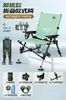Silla de Pesca Estilo Europeo Benno Modelo Nuevo 2026 para Pesca Salvaje, Nueva Silla y Taburete de Pesca para Exteriores, Silla Plegable Portátil para Todo Terreno