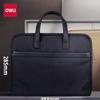 Maletín Deli 63751 Censo bolsas dobles frontal y trasera maletín multicapa bolso de mano bolsa para documentos de reunión