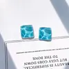 Parche de Resina con Patrón de Ondas de Agua Asimétrico Cuadrado Geométrico Estilo Japonés Paquete de Materiales para Accesorios de Funda de Teléfono Móvil Pendientes Pasador DIY