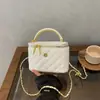 Bolso bandolera acolchado con cadena de alta gama para mujer, transfronterizo, nuevo de moda otoño 2026, bolso caja de mano popular de nicho